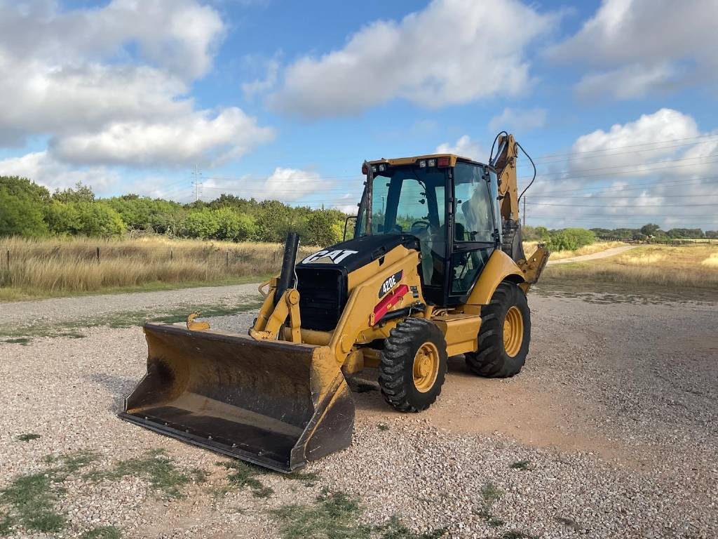 2009 Caterpillar 420E 4x4 Loader Backhoe